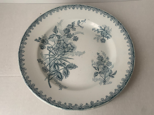 Ancienne assiette terre fer - assiette,