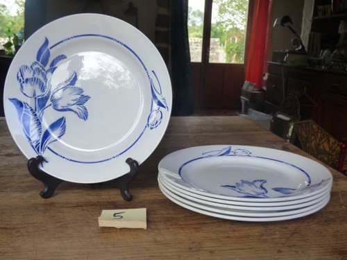 Lot assiettes plates - de,