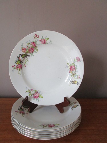 Assiettes plates amandinoise - assiettes,