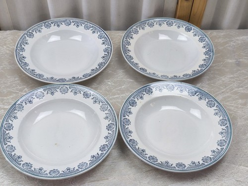 Assiettes creuses anciennes - creuses,
