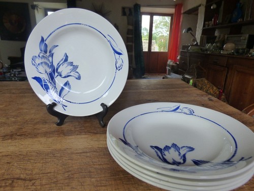 Lot assiettes à soupe - de,